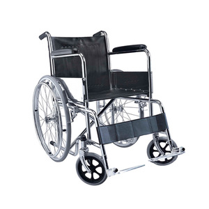 Fauteuil roulant pliable KJT601 léger et portable, manuel, pour personnes âgées et handicapées, idéal pour les voyages - Product Image 2