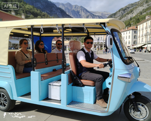 Tricycle homologué pour l'Europe, prêt à l'enregistrement, certifié CEE, facile à <span class=keywords><strong>immatriculer</strong></span>, conduire légalement en Europe pour le tourisme - Product Image 5