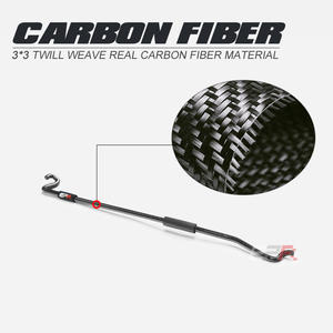 EPR Mitsubishi Lancer Evolution 7 8 9 CT9A Kit de Varillas de Soporte para Capó de Fibra de Carbono Seca - Product Image 2