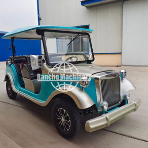 Voiture électrique classique 8 places Voiture de golf vintage - Product Image 1