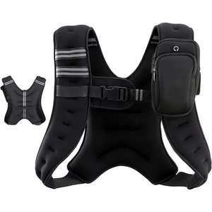 Manufacturer Adjustable <strong>Weight</strong> <strong>3kg</strong> 5kg 8kg 10kg Running Strength Training Fitness Weighted Vest - Product Image 1