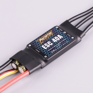 Fms PREDATOR ESC Brushless 40A pour Modèles d'Avions avec Réglage, Commutateur 3A, Configuration BEC et Fonction de Renvoi Inversé - Product Image 4