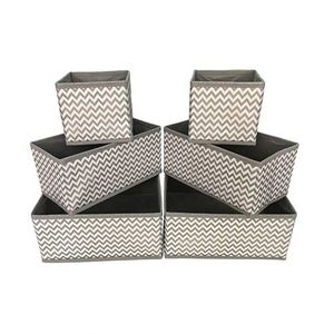 Divisores de Cajones de Tela Simple Houseware, Divisores de Cajones Económicos, Divisores de Cajones Plegables - Product Image 4