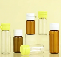 Flacon en verre de 30 ml avec bouchon en caoutchouc, fermeture de contenant validée pour adjuvant vaccinal
