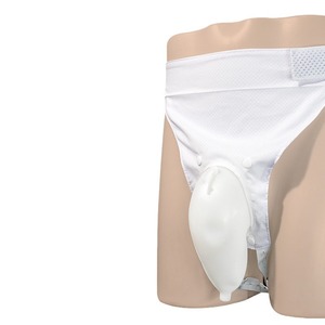 Collecteur d'<span class=keywords><strong>urine</strong></span> portable médical pour les patients âgés alités Sac d'<span class=keywords><strong>urine</strong></span> anti-fuite avec soutien de l'incontinence urinaire - Product Image 5