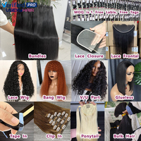 Paquete de Cabello Virgen con Cutícula 100% Alineada, Cabello Humano Virgen sin Procesar de Malasia, Proveedores de Cabello Virgen al por Mayor