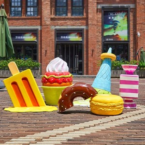 <span class=keywords><strong>Pastel</strong></span> Candyland para Pop Art escultura decorativa gigante fibra <span class=keywords><strong>de</strong></span> vidrio resina derretida adornos <span class=keywords><strong>de</strong></span> piruleta FIESTA <span class=keywords><strong>DE</strong></span> Navidad artesanías <span class=keywords><strong>de</strong></span> resina - Product Image 3