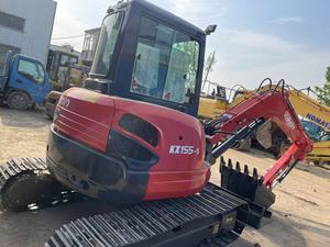 Miniexcavadora Usada de 5 Toneladas Kubota KX155 Kx155-5, Excavadora de Ingeniería Usada, Máquina de Construcción KX163 con Accesorio de Barrena - Product Image 4