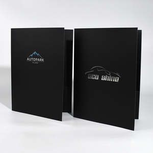 Tùy chỉnh A4 trình bày tài liệu giấy tập tin thư mục với túi kinh doanh & Trường Manila thư mục PE chất liệu cá nhân logo - Product Image 2