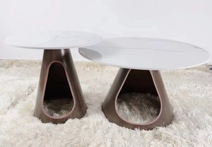 <span class=keywords><strong>Teapoy</strong></span> thiết kế hiện đại đá cẩm thạch hàng đầu Bàn cà phê đặt Phật Sơn đồ nội thất sang trọng Bàn cà phê - Product Image 3