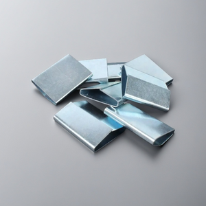 Sello de flejado de PET <span class=keywords><strong>Manual</strong></span> de acero de alta calidad Hebillas de embalaje de metal Clip de embalaje de tira de plástico <span class=keywords><strong>para</strong></span> flejado de PP/PET - Product Image 3