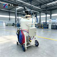 Petite machine de sablage compacte pour les tests de surface en laboratoire et en recherche