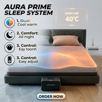 Surmatelas rafraîchissant à eau à huit zones de température, contrôle de température double zone, direct usine, OEM ODM, marque personnalisée