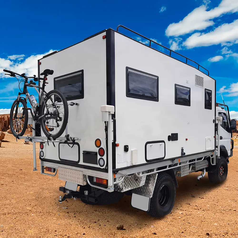 2024 4x4 Pop up Truck Camper con cocina Tienda en la azotea Rv Campers Camping Trailer Caravan