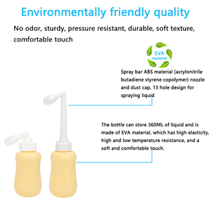 Wholesale Portable <strong>Shower</strong> <strong>Bidet</strong> Toilet Sprayer Modern Design Soft Material <strong>Plastic</strong> for Women and Baby for Hotels - Product Image 2