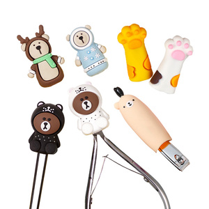 Изготовитель производит Симпатичные Мультяшные штампы на заказ прочные силиконовые резиновые патчи для ткани/шляпы/обуви - Product Image 5