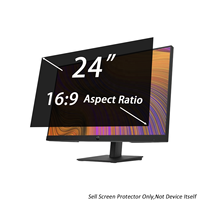 Filter Layar Privasi 24 Inci 16:9 untuk Monitor HP Anti Spy Eye Care dengan Pemblokir Cahaya Biru Anti Sidik Jari dan Tahan Gores