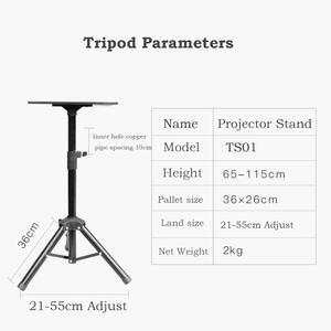 Soporte de Proyector de Pie, Trípode para Proyector con Gran Capacidad de Carga, Base Ajustable y Reforzada - Product Image 5