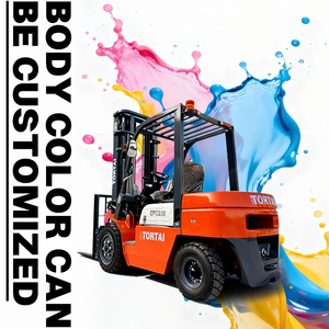 PENGIRIMAN GRATIS Mini Forklift 1.5 Ton 2 Ton 3 Ton 5 Ton Forklift Diesel Forklift Gudang dengan Perlengkapan - Product Image 4