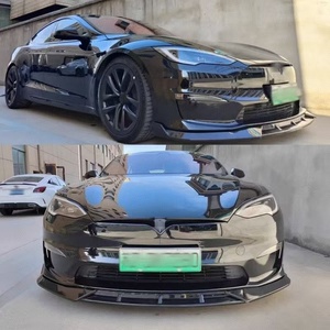 Kit de Parachoques Welta Nuevo de ABS+PP, Labio Delantero, Alerón Trasero, Versión Modificada de Alto Rendimiento, Enganche de Remolque, Ensamblaje con Pernos, para Tesla Model S 2021-2023 - Product Image 5
