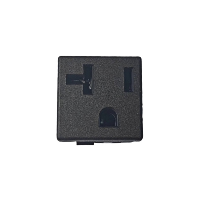 Factory Delivery American Standard One Outlet 5-20R 20A 125V Industrial Nema Connector 3 Pin Electrical Plug PA66/Copper Durable