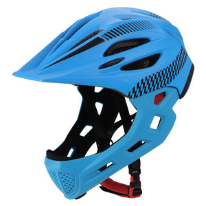 Casco integral para niños para bicicleta de equilibrio, minibicicleta de estilo libre con más de 26 ventilaciones, diseño transpirable, visera única para ciclismo - Product Image 2