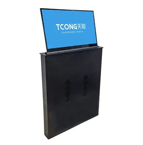 Factory Direct Supply Digital Conference System Motorized Monitor Lift Retractable LCD Lifter For Conference Room Solution