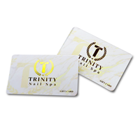 CR80 Taille 13.56MHz 1K Octets Lisible et Inscriptible Brillant PVC Smart RFID NFC Carte de Contrôle d'Accès avec Puce Fudan F08 IC