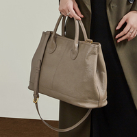 Fabrication de sacs à main en cuir véritable, sacs à main pour femmes, vente en gros, sacs seau de luxe en cuir pleine fleur pour femmes