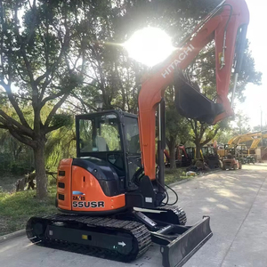 Miniexcavadora de Segunda Mano ZX55USR Marca Hitachi, Maquinaria para Movimiento de Tierras ZX60U ZX70 ZX75, Excavadora de Construcción Económica - Product Image 1