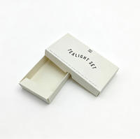 Boîtes cadeaux personnalisées pour bougies, en carton blanc mat, pour le couvercle et la base du pot de bougie