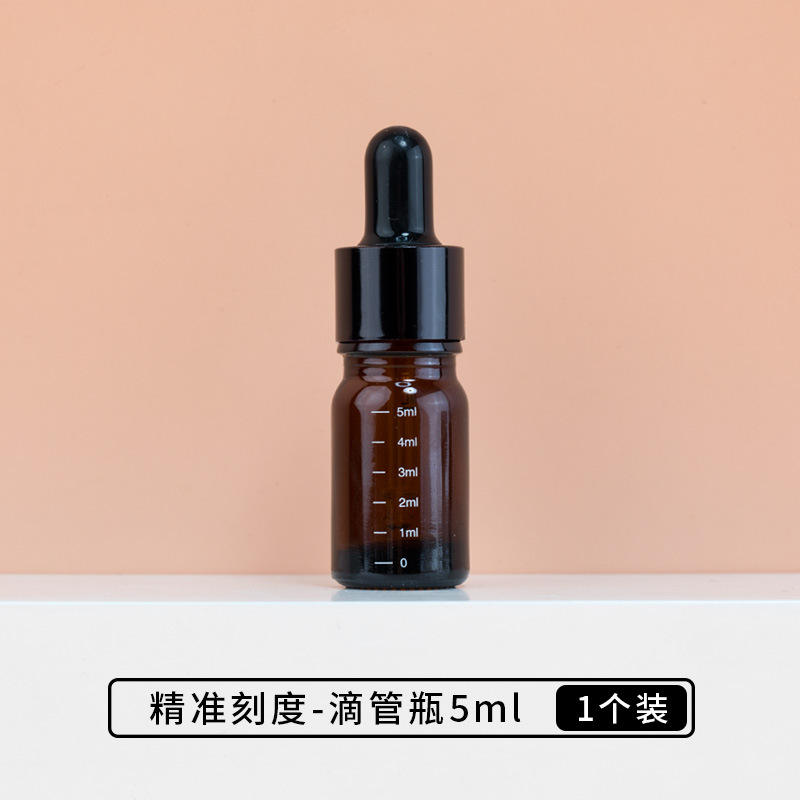 5 ml ; Flacon compte-gouttes gradué - gravure laser ; verre