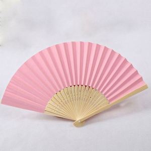 Abanicos Plegables de Bambú Portátiles para Bodas, Festivales y Promociones, Decoración de Arte Folclórico Tallada y Pintada para Invitados - Product Image 4