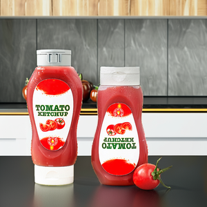 ขวดบีบซอสพริก ซอสมะเขือเทศ ซอสน้ำผึ้ง ขนาด 330 มล. วัสดุ PE สำหรับบรรจุร้อน ขายดี - Product Image 3