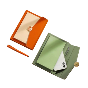 Cuaderno magnético A6 A7 personalizado <span class=keywords><strong>de</strong></span> alta calidad, cuaderno <span class=keywords><strong>de</strong></span> viaje pequeño, carpeta <span class=keywords><strong>de</strong></span> cuero suave, ecológico, con logotipo personalizado - Product Image 6