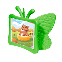 Étui de tablette en caoutchouc EVA résistant aux chocs, motif papillon, pour Amazon Fire HD 10 et 10 Plus 2023, pour enfants