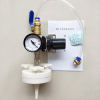 Kit de Prueba del Índice de Contaminación del Agua con Regulador de Presión y Manómetro, Instrumento de Prueba SDI Completo para Sistemas de Tratamiento por Ósmosis Inversa