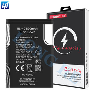 נמוך מחיר תואם נטענת <span class=keywords><strong>3.7V</strong></span> 900mah ליתיום תא כל דגם gb t18287 טלפון סלולרי סוללה <span class=keywords><strong>BL</strong></span>-<span class=keywords><strong>4C</strong></span> - Product Image 1