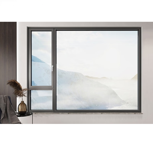 <span class=keywords><strong>Porte</strong></span> battante en aluminium <span class=keywords><strong>de</strong></span> <span class=keywords><strong>sécurité</strong></span> avancée avec serrure électronique intelligente, accès par empreinte digitale et joint d'étanchéité pour maison connectée - Product Image 6
