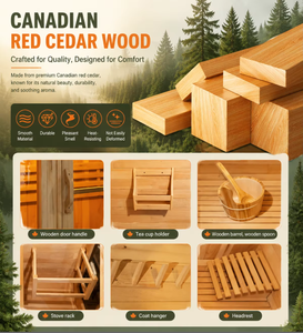 <span class=keywords><strong>Sauna</strong></span> <span class=keywords><strong>a</strong></span> cubo in legno massello di alta qualità: Cabina <span class=keywords><strong>sauna</strong></span> da esterno riscaldata <span class=keywords><strong>a</strong></span> <span class=keywords><strong>legna</strong></span> per il relax in giardino - Product Image 4
