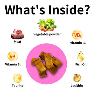 Piel y abrigo natural para perros y gatos, masticables con aceite de pescado, Omega 3, biotina y vitamina E para pieles brillantes, piel saludable y reducción del desprendimiento - Product Image 3