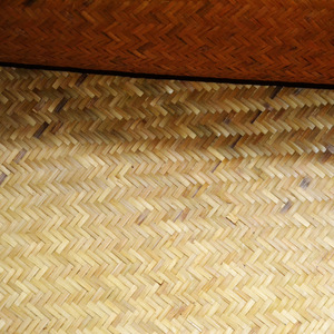 Handmade Bamboo Woven Mat 1.2x2 1.5x2 1.8m <b>Green</b> Yellow Decorative For Home Teahouse Interior Decoration - Product Image 4