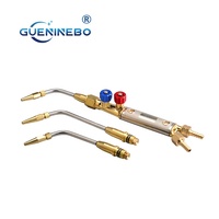 Ensemble de soudage, de découpe et de brasage à l'oxygène et à l'acétylène H02-6, torches de soudage portables