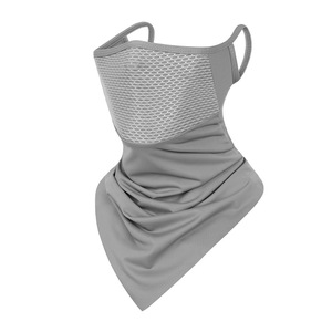 Qianqianwo Cycling Mask Ice Silk Breathable <b>Sunscreen</b> Neck Protector Summer Outdoor Unisex Magic Headband - Product Image 1