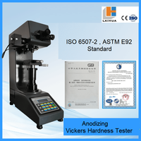 Durómetro Vickers Computarizado ASTM E92, JIS Z2244 con Sistema de Medición, Área de Prueba Grande, Sistema de Procesamiento de Imágenes CCD