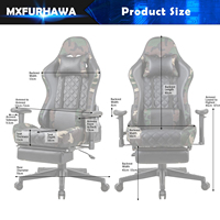 Chaise de jeu ergonomique professionnelle de course avec table, forme en Z, pour bureau et maison, 1 pièce, échantillon gratuit, livraison gratuite