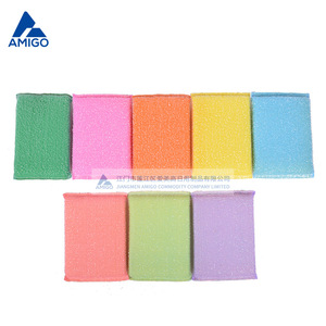 Éponges de nettoyage colorées Amigo, forme rectangulaire, pour la cuisine, la vaisselle, les casseroles, les poêles et les bols - Product Image 3