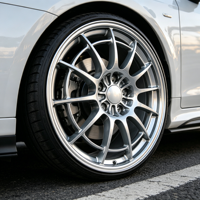 Geschmiedete Felgen in Gebürstetem Silber 17 18 19 Zoll 5x120 5x114,3 5x112 Autofelgen für BMW F30 Alfa Romeo Tesla Subaru Geschmiedete Felgen