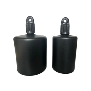 Botol Plastik HDPE Hitam Putih 1250ml 2500ml Anti Bocor untuk Merkuri Cair, Kualitas Laboratorium, Stabilitas Tinggi - Product Image 1