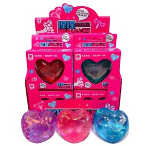 Jouets Squishy en Maltose de Haute Qualité, 12 pièces/boîte, en Forme de Cœur, à Remontée Lente, Jouet Sensoriel Anti-Stress à Presser - Product Image 1